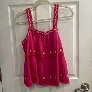 Loft baby doll top size M